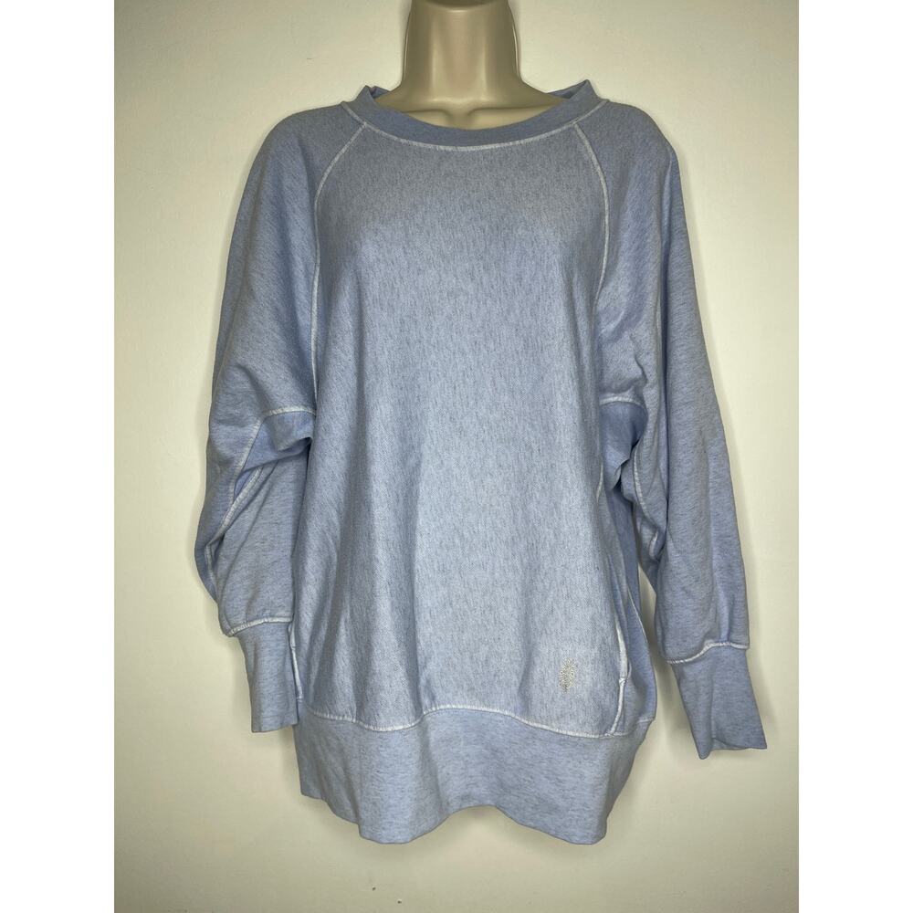 Free People Movement Better Days Pocketed Pullover Sweatshirt Size S